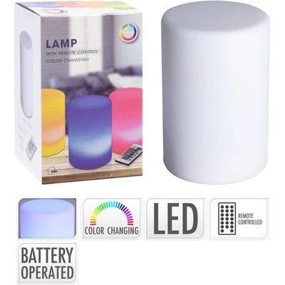 LED lampa 10 x 15 cm s diaľkovým ovládaním