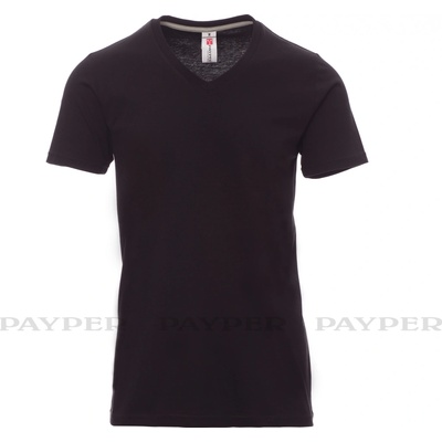 Payper pánské tričko V Neck černá