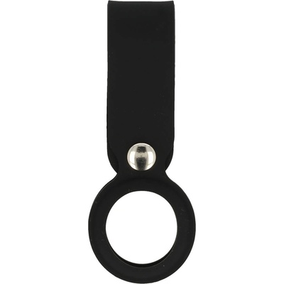JC Силиконова каишка за Apple AirTag - JC AirTag Silicone Loop (черен)
