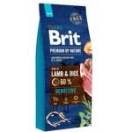Brit Premium by Nature Sensitive Lamb & Rice - Хипоалергенна храна с Агнешко за чувствителни кучета