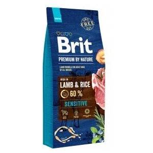 Brit Premium by Nature Sensitive Lamb & Rice - Хипоалергенна храна с Агнешко за чувствителни кучета