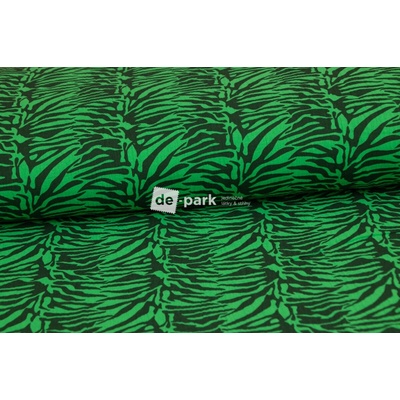 de-park Gázovina - mušelín - Zebra - zelená