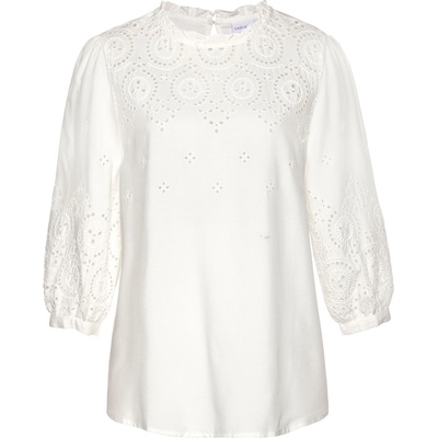 LASCANA Блуза бяло, размер 46