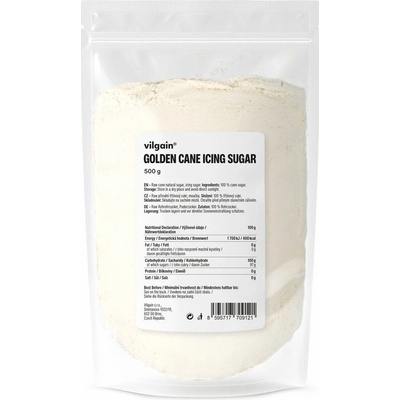 Vilgain Práškový trstinový cukor 500 g
