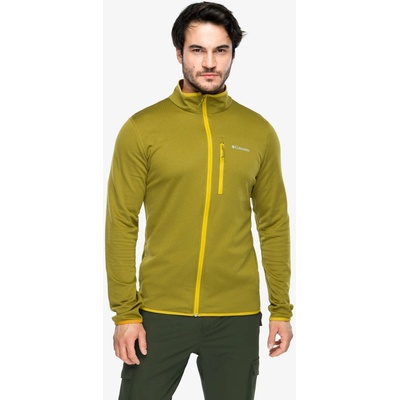 Columbia Essential Hike Grid Fleece Full Zip mossy green/antique moss