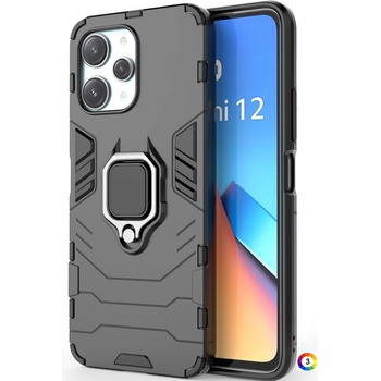 Image 1 of Xiaomi Redmi 12 4G Удароустойчив Ring Holder Калъф и Протектор