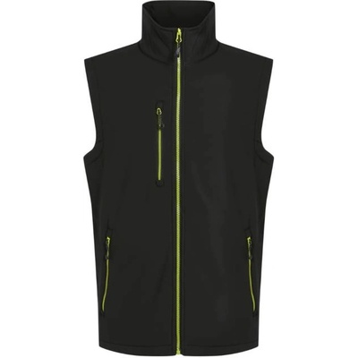Regatta E-VOLVE TRA 915 / Унисекс еластичен потник - черен/лайм зелен XXXL (36A915d8213)