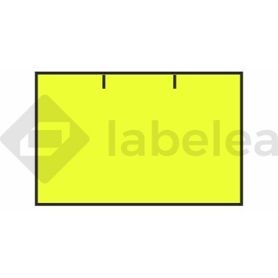 Labelea Samolepiace etikety do klieští, 25x16 mm Contact obdľžnikové farebné signálne, Farba etikiet Signálna žltá ECI2516COO36SY