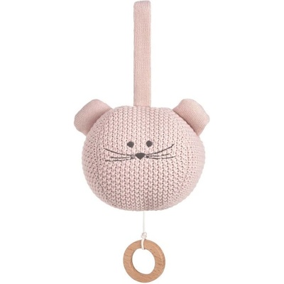 Lassig Музикална плюшена играчка Lassig - Little Chums, Mouse (4042183410500)