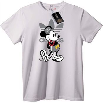 NOONEBRAND Тениска Adidas с Mickey Mouse - 2XL, Black