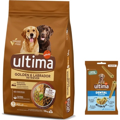 Ultima Hund Golden & Labrador Retriever Chicken 14 kg