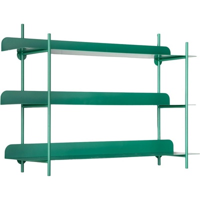 PT LIVING Зелен на няколко нива метален стенен рафт 60 cm Cool Retro - PT LIVING (PT4390GR)