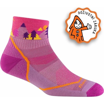 QUEST 1/4 LIGHTWEIGHT WITH CUSHION violet