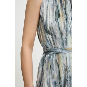 ANSWEAR Рокля Answear Lab в сиво дълга разкроена (pk2923.ios)