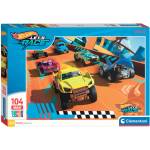 Clementoni Детски пъзел Clementoni от 104 части - Hot Wheels (25762) - baby
