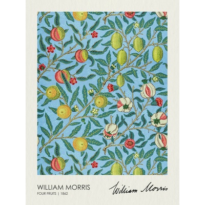 Plagát, Obraz - Four Fruits (1862), William Morris, 30 × 40 cm