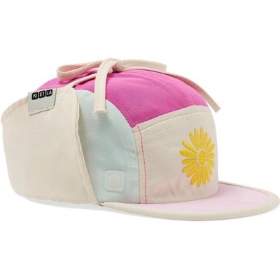 Ki ET LA Кемпер шапка със защита Ki ET LA - UPF 50+, 2-4 г, Fleur Fuschia (HFUNCAMPCFLFUSHIA52)