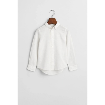 Gant Cotton Linen Bd Ls Shirt white – Hledejceny.cz