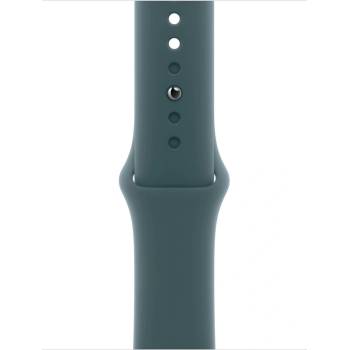 Apple Каишка от Apple за Apple Watch 46mm Sport Band: Lake Green Sport Band - M/L (Seasonal) (MXLR3ZM/A)