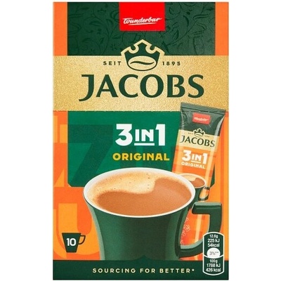 Jacobs Original 3in1 10 x 12,6 g