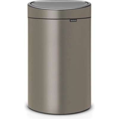 Brabantia Кош за смет Brabantia Touch Bin New 40L, Platinum (649732)