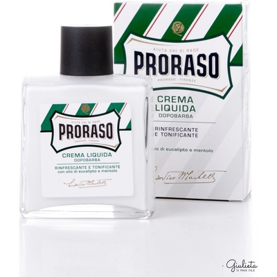 Proraso Green osviežujúci balzam po holení (Eucalyptus Oil and Menthol) 100 ml