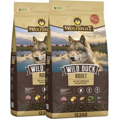 Wolfsblut Wild Duck 2 x 12,5 kg