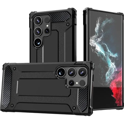 HQWear Hybrid Armor Case за Xiaomi Redmi 14C - черен (5907769377754)