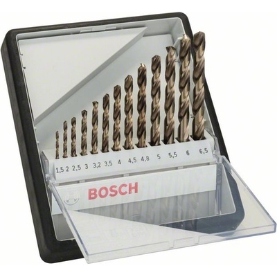 BOSCH Sada vrtáků do kovu Robust Line HSS-Co, 13dílná 2607019926 – Sleviste.cz
