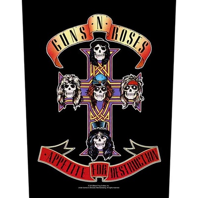 Nažehlovačka Guns N’ Roses - Appetite for Destruction