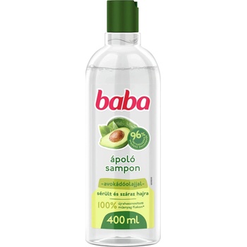 Baba šampón pre poškodené a suché vlasy Avokádový olej 400 ml
