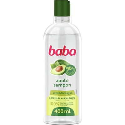 Baba šampón pre poškodené a suché vlasy Avokádový olej 400 ml