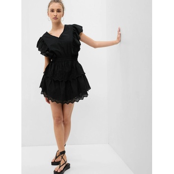 Image 1 of GAP Миди рокля с мадейра GAP GAP | Cheren | ЖЕНИ | XXS