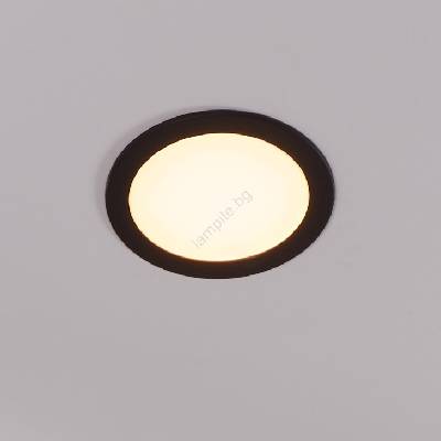 31744 - димируемо LED осветително тяло за баня FUEVA-Z 10, 5W/230V IP44 черно (EG31744)