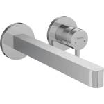 Hansgrohe Finoris - Смесител за мивка за вграждане, 2-отворен монтаж, EcoSmart, хром 76050000 (76050000)