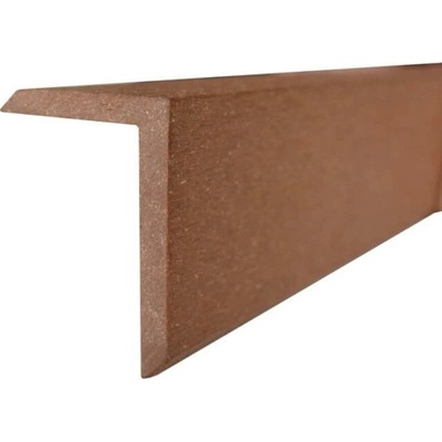 Ukončovací lišta UNVOC hnědá 40 x 60 x 2200 mm