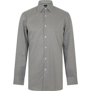HUGO BOSS Men's Hank Kent Oxford Shirt Comfortable Regular-Fit - Dark Green