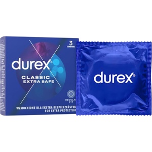 Durex Extra Safe - презервативи за допълнителна сигурност - 3 броя - desirel
