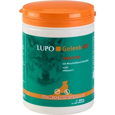 LupoSan Gelenk40 "tabletky" na posílení kloubů a vazů 800 g
