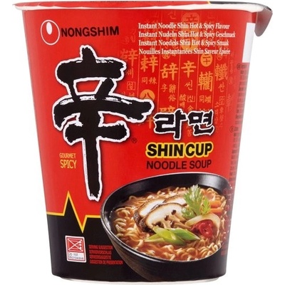 Nong Shim nudle hot & spicy cup 68g