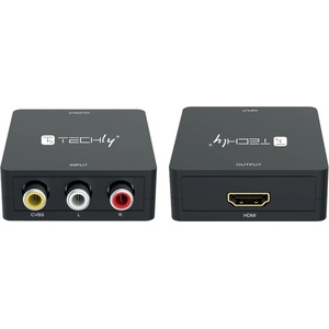 TECHLY IDATA SPDIF-6E3 Конвертор AV Composite видео и аудио 3x RCA към HDMI 1080p (IDATA SPDIF-6E3)
