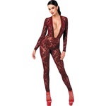 Noir F382 Kink Royal Catsuit XS