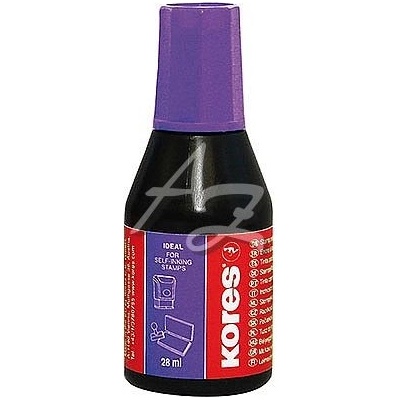Kores Razítková barva fialová 27 ml