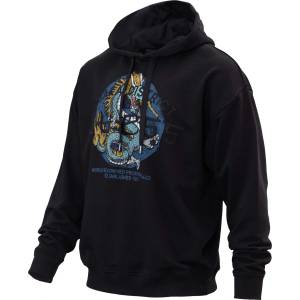 GUESS Суитшърт round logo hoo (m4rq14kbk32-jblk)