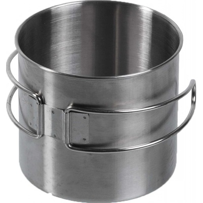 Mil-Tec® Mil-Tec nerezový hrnček sklápacia rukoväť 600 ml