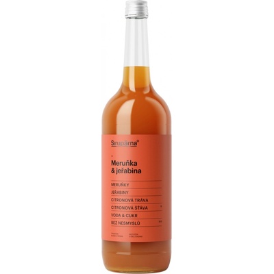 Sirupárna Domácí Meruňka & Jeřabina Sirup 1 l