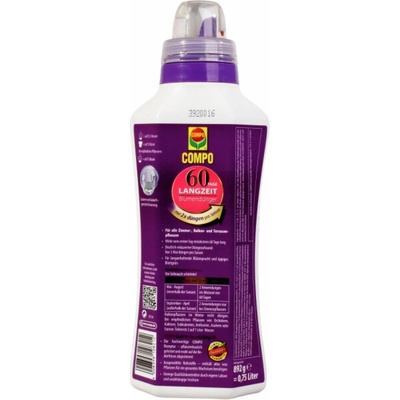 Compo 60denní hnojivo s pomalým uvolňováním na květiny 750 ml