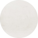 Ayyildiz Кремав кръгъл килим подходящ за пране ø 160 cm Pouffy - Ayyildiz Carpets (POUFFY1601605100CREAM)