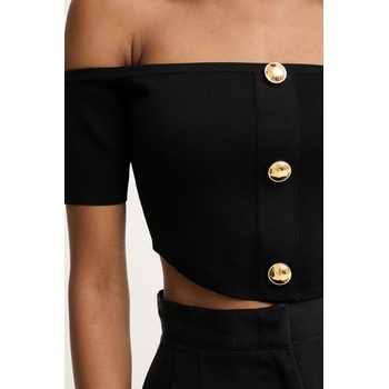 Elisabetta Franchi блуза дамска с вискоза (TK86B62E2)