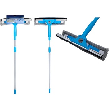 СТЪКЛОЧИСТАЧ МИКРОФИБЪР ТЕЛЕСКОПИЧЕН ДО 120СМ. 832 (48-1002)